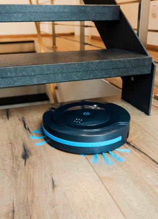 Hoogo vakuumrobot R2 med långvarig digital motor