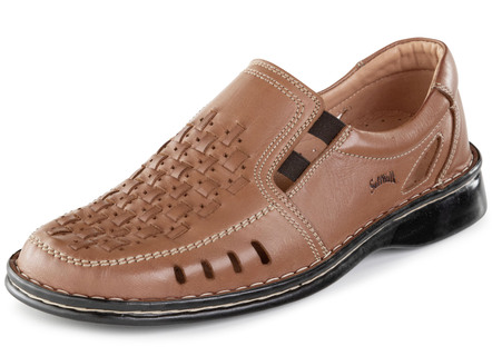 Loafers med luftiga öppningar