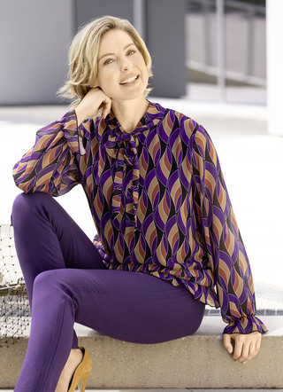 Fantastisk blus med slips