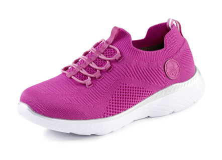 Rieker, lätta damsneakers, bredd G, med MemoSoft textilinnersula