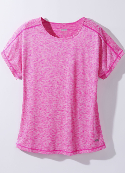Fritidskostymer - Funktionell skjorta från “LPO” i 3 färger, i storlek 036 till 050, i färg PINK MELERAD Utsikt 1