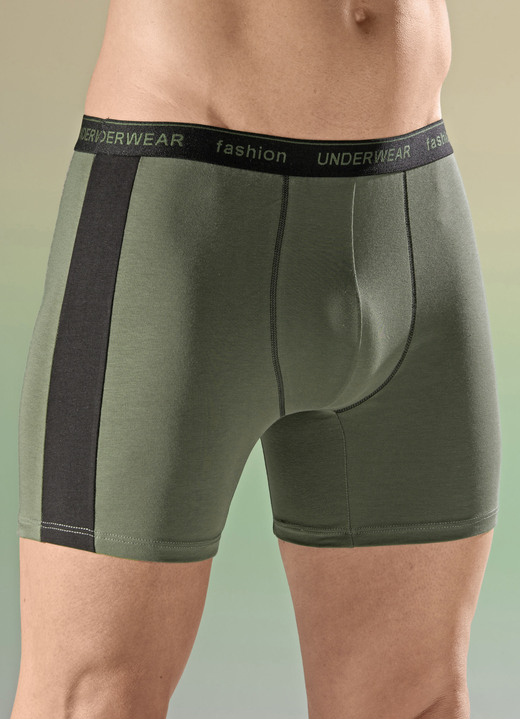 Byxor & boxershorts - Fyrapack byxor med resår i midjan, i storlek 005 till 011, i färg SVART-VITT