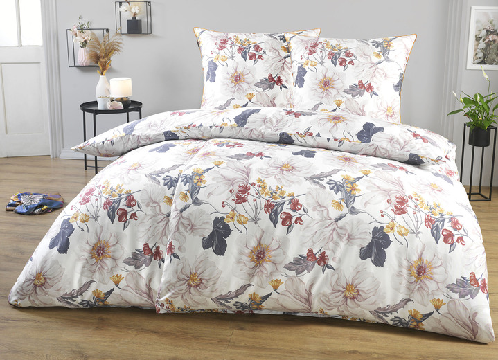 Påslakanset - Digitaltryckt sängkläderset från Irisette, i storlek 112 (80/80 cm + 135/200 cm) till 115 (80/80 cm + 155/220 cm), i färg SVART-VITT Utsikt 1