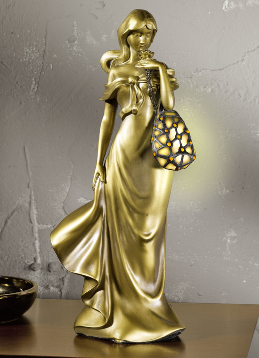 Lampor & armaturer - Bordslampa – varje del är unik, i färg BRONS