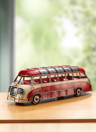Nostalgisk Setrabuss från 1950-talet
