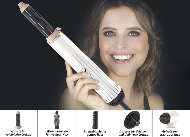 Skönhet & kroppsvård - My Beauty Styler för din nya look – som om den är fräsch från frisören, i färg WEISS-ROSÉGOLD Utsikt 1