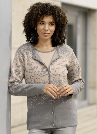 stickat twinset i jacquarddesign