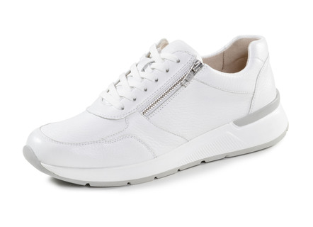 GINO GALANTE, klassiska herrsneakers med dragkedja