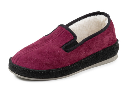 Velourtofflor som andas