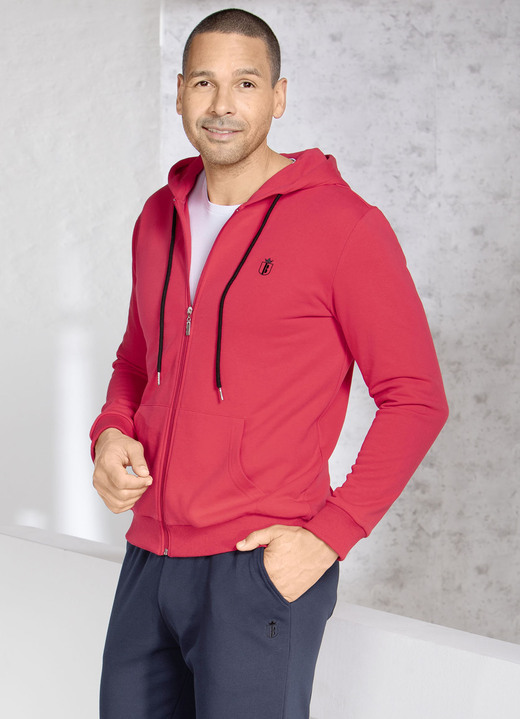 Sport- & fritidsmode - Huvjacka i 5 färger, i storlek 3XL (64/66) till XXL (60/62), i färg ROT Utsikt 1
