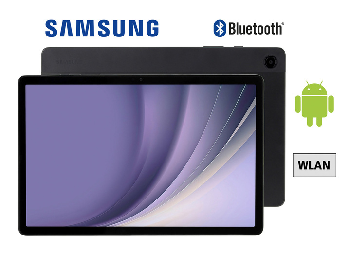 - Samsung Galaxy Tab A9+ X210 surfplatta, i färg GRÅ Utsikt 1