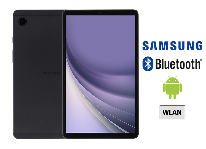 - Samsung Galaxy Tab A9 X110 surfplatta, i färg GRÅ Utsikt 1