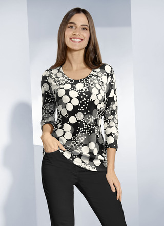 Skjorta med all-over tryck