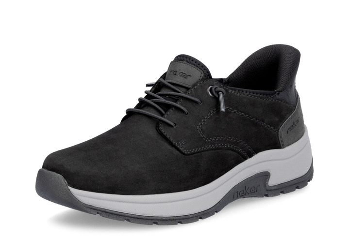 Loafers & snörskor - Rieker sneakers med förstärkt ryggmössa för enkel påtagning, i storlek 040 till 047, i färg SCHWARZ Utsikt 1