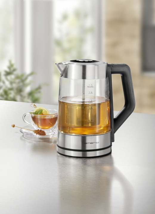 Kaffe & te - Vattenkokare, i färg SILVER Utsikt 1