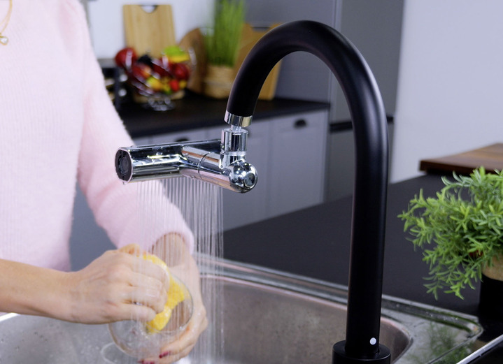 Köksredskap - Genius Ideas® kranfäste, i färg SILVER