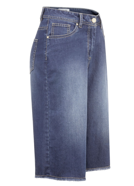 7/8-byxor, capribyxor, bermudashorts - Bermudas, i storlek 034 till 050, i färg JEANSBLAU Utsikt 1
