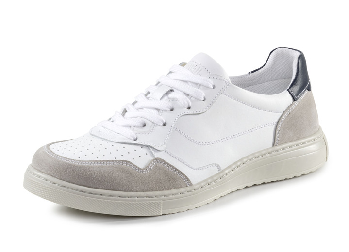 Loafers & snörskor - Sneakers, i storlek 040 till 046, i färg WEISS-GRAU-BLAU Utsikt 1