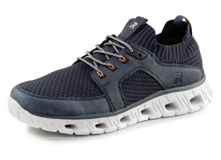 Rieker sneakers med elastisk dekorativ snörning