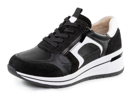 ELENA EDEN, snygga damsneakers, vidd H, med uttagbar fotbädd