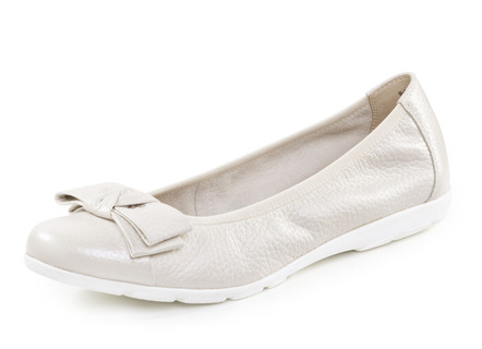 Caprice ballerina med dekorativ rosett