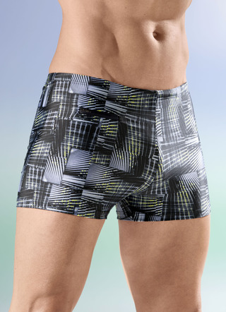 Schwab badshorts i högre boxform