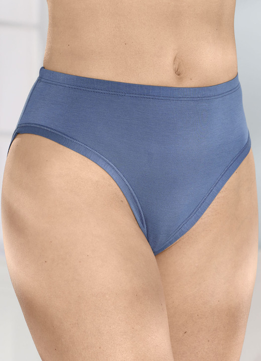Trosor - Fyra paket trosor, i storlek 038 till 048, i färg 4X JEANSBLAU Utsikt 1