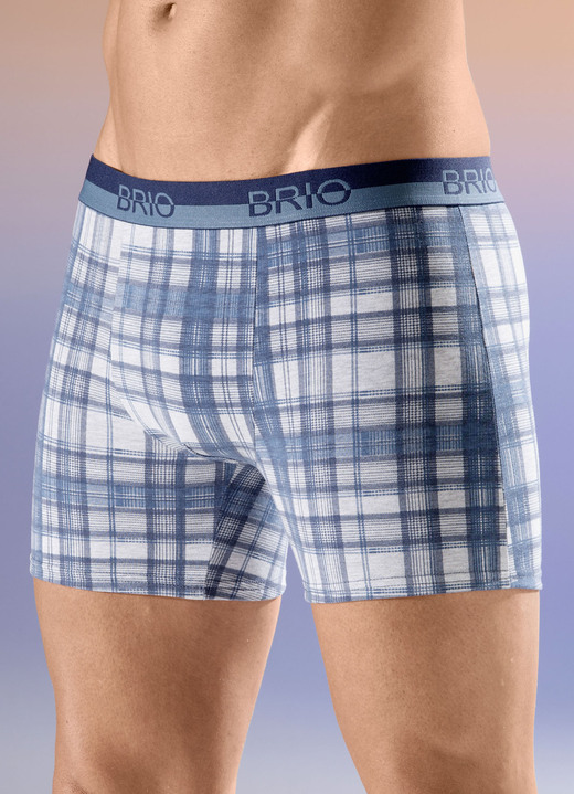 Byxor & boxershorts - Fyra paket byxor, i storlek 005 till 011, i färg 2X BLAU-GRAU MELIERT, 2X UNI GRAU MELIERT