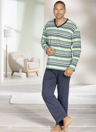 Två paket med V-ringad pyjamas
