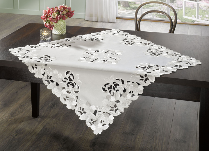 Prydnadskuddar & överdrag - Doilies ovala, i storlek 100 (Deckchen oval, 30/ 45 cm) till 404 (örngott, 40/ 40 cm), i färg OLIV Utsikt 1