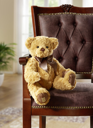 Teddy Harvey tillverkad av högkvalitativ mikrofiberplysch