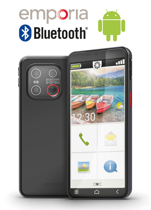 - Emporia SMART.6lite smartphone, i färg SCHWARZ Utsikt 1