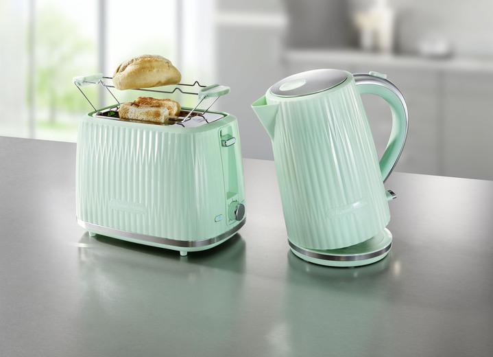 Elektriska köksapparater - Russell Hobbs Eden frukostsortiment gjord av högglans plast, i färg GRÜN, I utförande Brödrost Utsikt 1