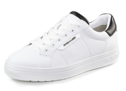 Peter Kaiser sneakers med snörning av nappaläder