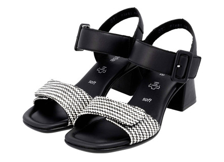 Remonte sandal med flätade detaljer