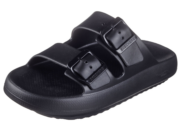 Damskor - SKECHERS syntetiska mulor, i storlek 040 till 046, i färg SCHWARZ Utsikt 1