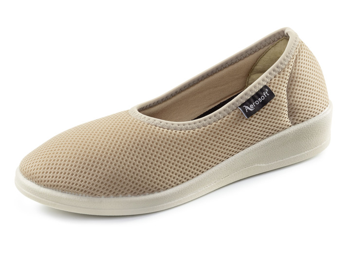 Pumps & ballerinaskor - Ballerinaskor i 2 färger, i storlek 036 till 042, i färg BEIGE Utsikt 1