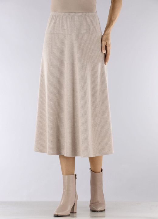 Kjolar - Kjol i bekväm pull-on-modell, i storlek 018 till 054, i färg MOLTEN BEIGE Utsikt 1