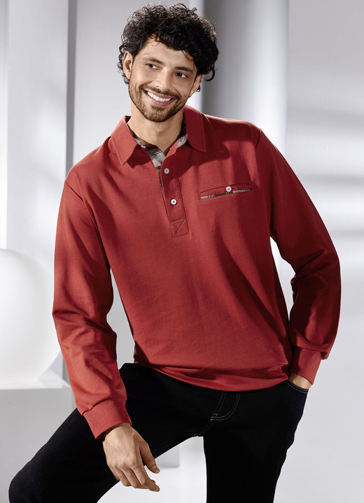Sweatshirts - Polotröja i 3 färger, i storlek 046 till 062, i färg GEMENSAM Utsikt 1