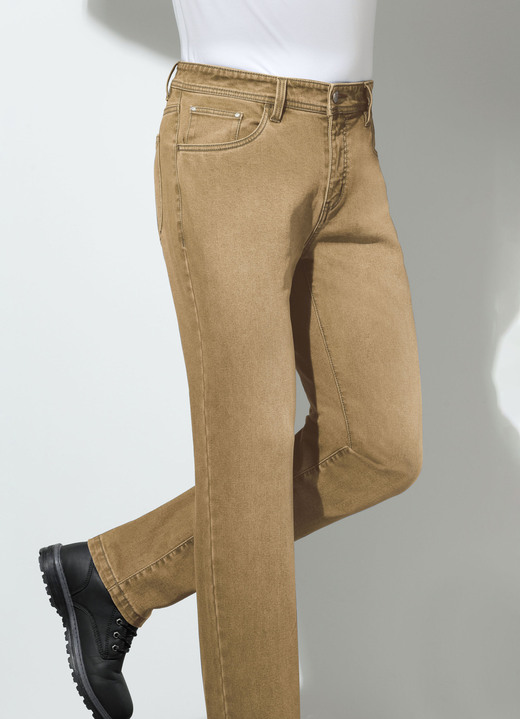 Jeans - Värmande termojeans i 3 färger, i storlek 024 till 060, i färg BEIGE Utsikt 1