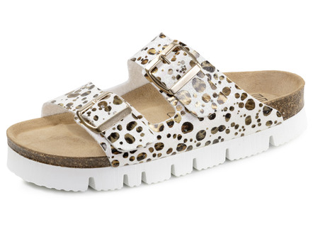ELENA EDEN, trendiga damslippers, vidd H, med kardborreband