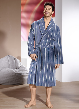 Badrock med randig design