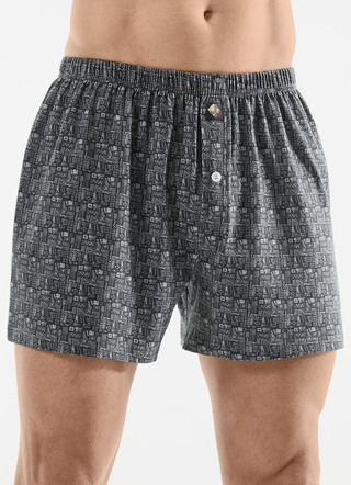 Trepack boxershorts med heltäckande design