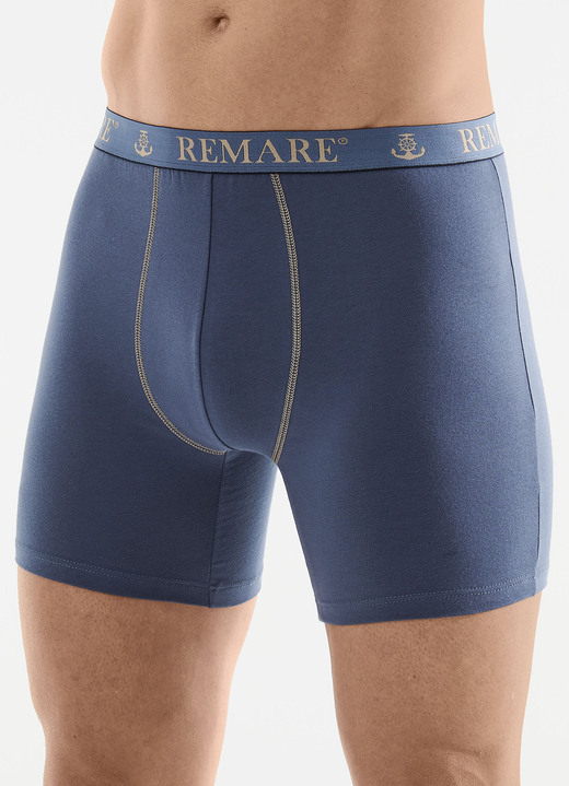 Byxor & boxershorts - Fempack byxor med resår i midjan, i storlek 005 till 011, i färg 3X JEANSBLAU, 2X HELLBLAU Utsikt 1