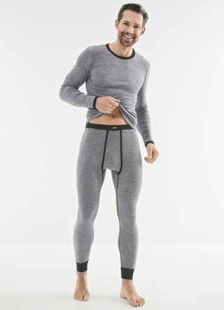 Trepack långärmade pulloverjackor med randig design