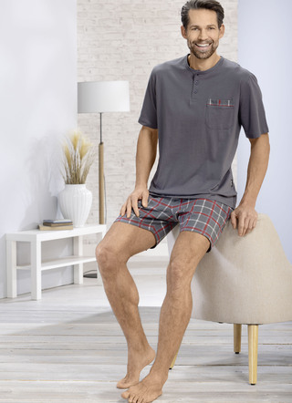 Tvåpack shorts med knappar framtill