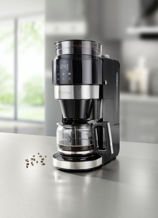 Kaffe & te - Kaffemaskin med kvarn, i färg SCHWARZ
