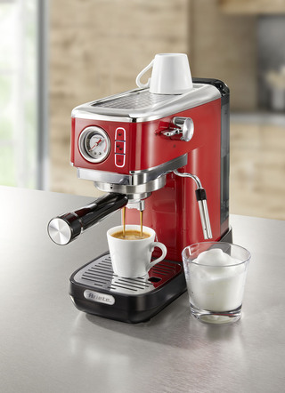 Ariete espressomaskin moderna i retrodesign