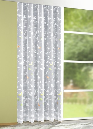 Förvara med blomgirlang