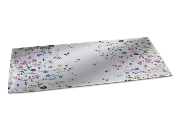 Heminredning - Bord och rum dekoration med äng blomma design, i storlek 110 (löpare, 40x 90 cm) till 404 (örngott, 40x 40 cm), i färg  Utsikt 1